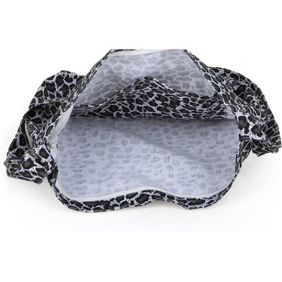 Women's Retro Large Size Canvas Shoulder Bag Hobo Crossbody Handbag Casual Tote - Picture 3 of 5